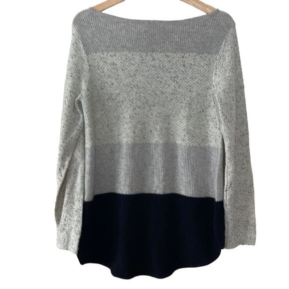 CHARTER CLUB CASHMERE LUXURY‎ COLOR BLOCK SWEATER SIZE M - Picture 3 of 8